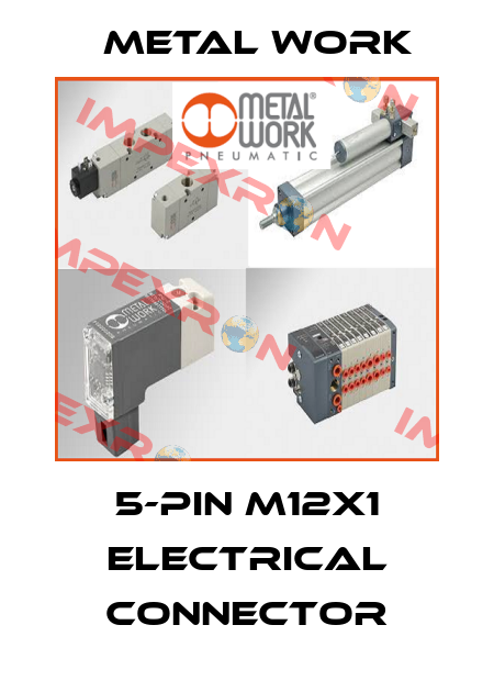 5-pin M12x1 electrical connector Metal Work