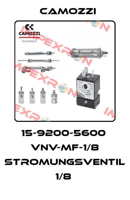 15-9200-5600  VNV-MF-1/8 STROMUNGSVENTIL 1/8  Camozzi