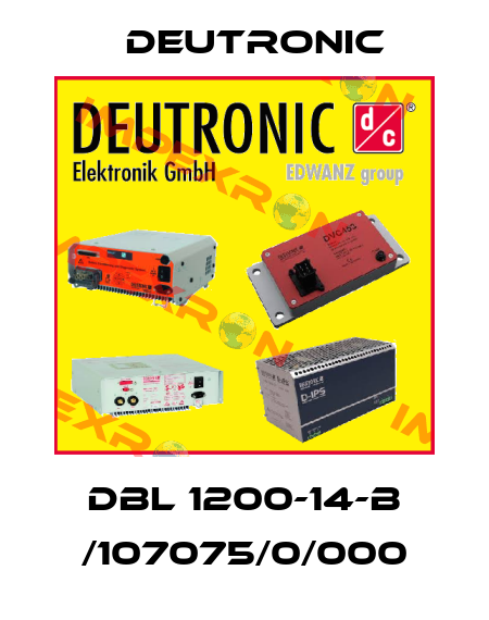 DBL 1200-14-B /107075/0/000 Deutronic