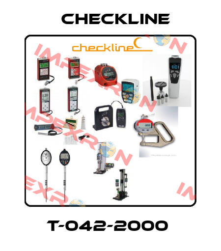 T-042-2000  Checkline