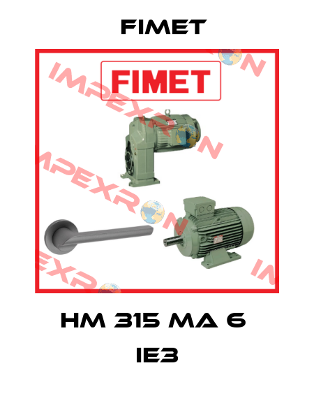 HM 315 MA 6  IE3 Fimet
