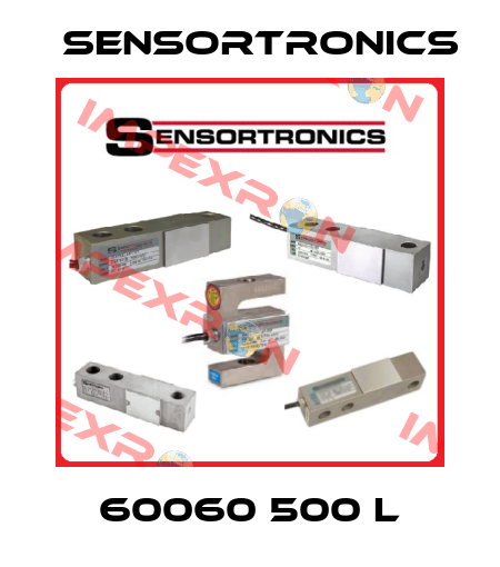 60060 500 L Sensortronics