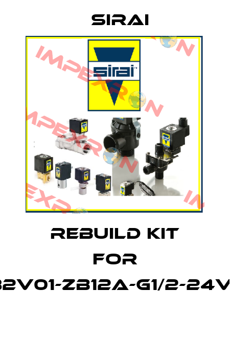 Rebuild Kit for L182V01-ZB12A-G1/2-24VDC  Sirai