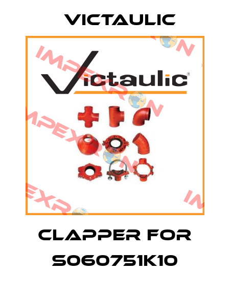 Clapper for S060751K10 Victaulic