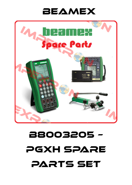 B8003205 – PGXH spare parts set Beamex