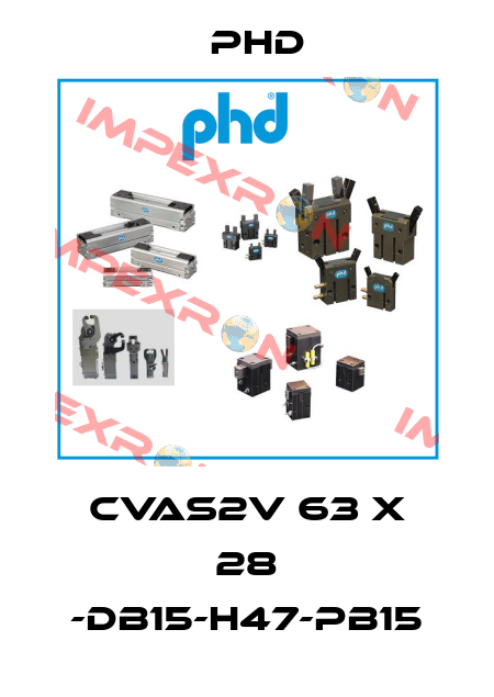 CVAS2V 63 X 28 -DB15-H47-PB15 Phd