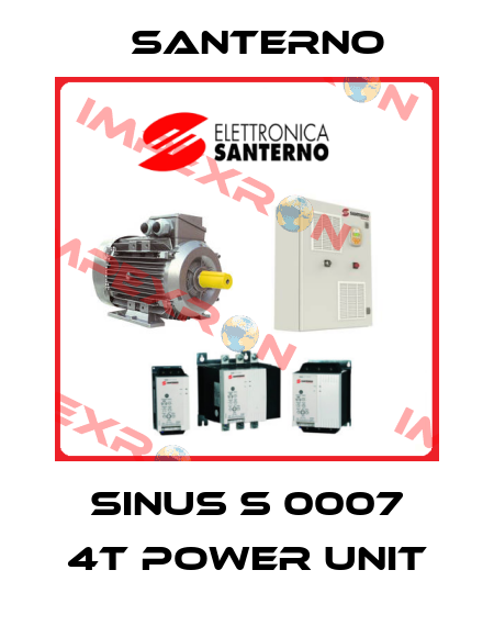 SINUS S 0007 4T POWER UNIT Santerno