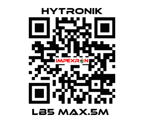  LB5 MAX.5M  HYTRONIK