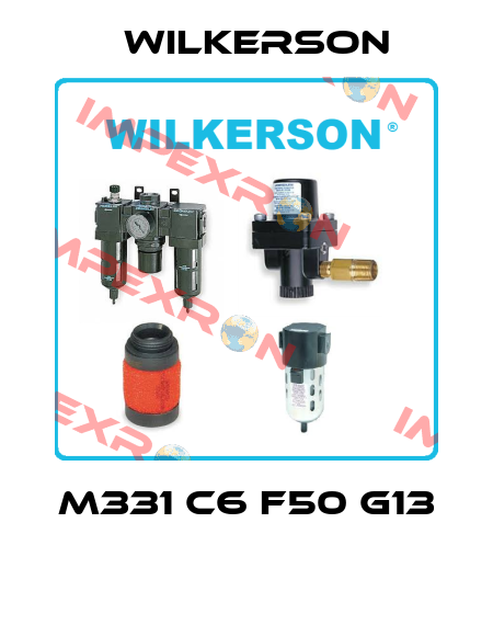 M331 C6 F50 G13  Wilkerson