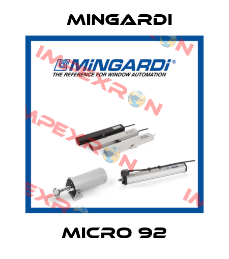 micro 92 Mingardi
