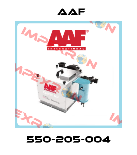 550-205-004 AAF