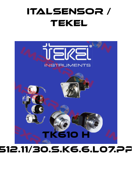 TK610 H 512.11/30.S.K6.6.L07.PP Italsensor / Tekel