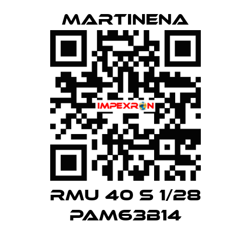 RMU 40 S 1/28 PAM63B14 Martinena