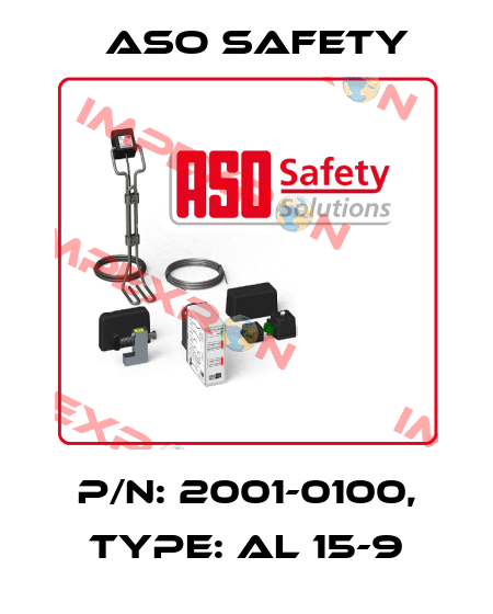 P/N: 2001-0100, Type: AL 15-9 ASO SAFETY