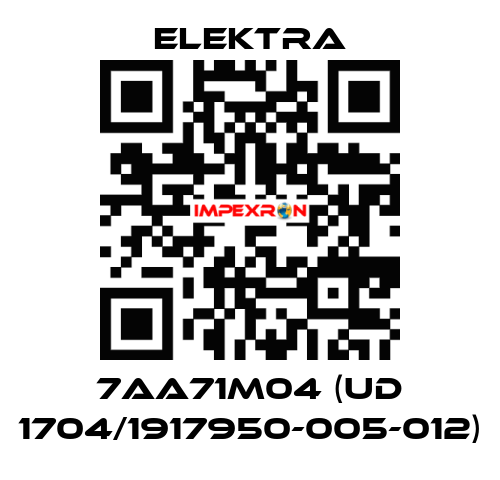 7AA71M04 (UD 1704/1917950-005-012) ELEKTRA