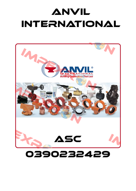 ASC 0390232429 Anvil International