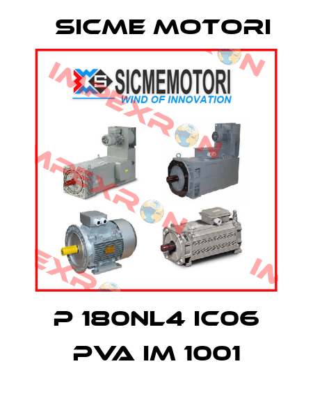 P 180NL4 IC06 PVA IM 1001 Sicme Motori