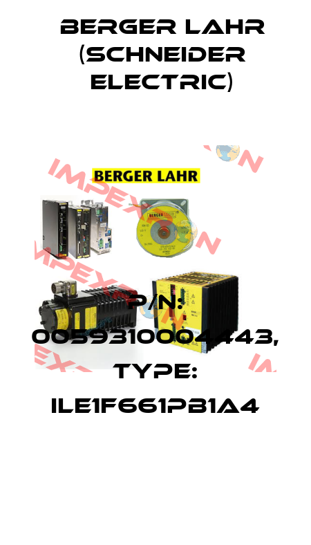 P/N: 0059310004443, Type: ILE1F661PB1A4 Berger Lahr (Schneider Electric)