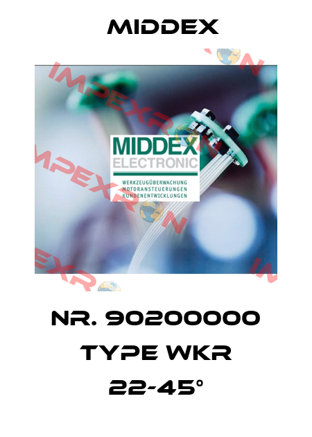 Nr. 90200000 Type WKR 22-45° Middex