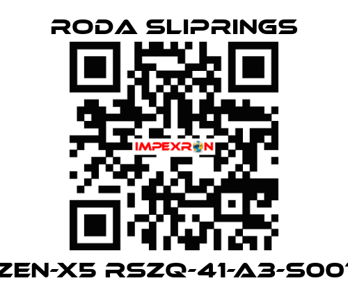 ZEN-X5 RSZQ-41-A3-S001 Roda Sliprings