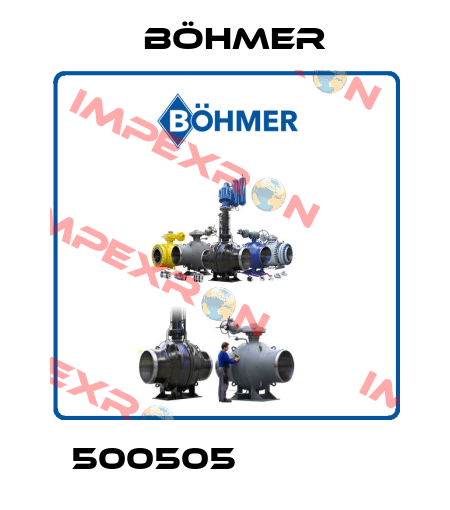 500505              Böhmer