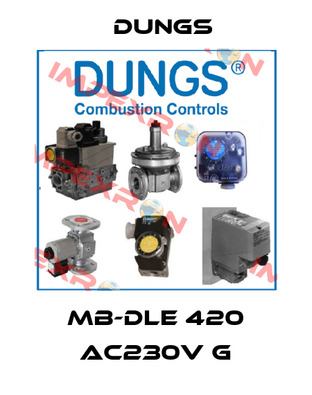 MB-DLE 420 AC230V g Dungs