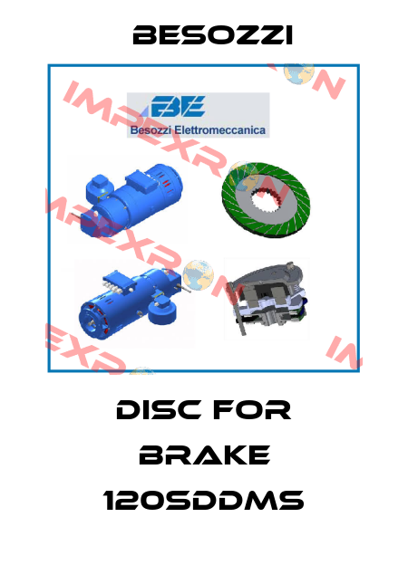 disc for brake 120SDDMS Besozzi