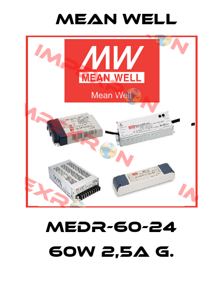MEDR-60-24 60W 2,5A G. Mean Well