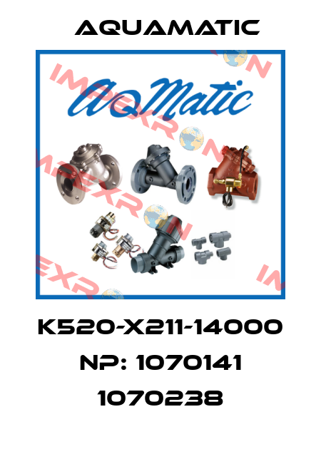 K520-X211-14000 NP: 1070141 1070238 AquaMatic