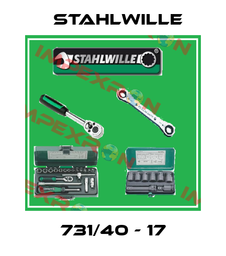 731/40 - 17 Stahlwille