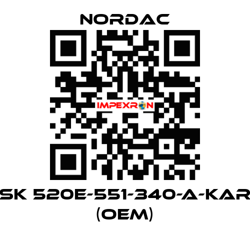 SK 520E-551-340-A-KAR (OEM) NORDAC