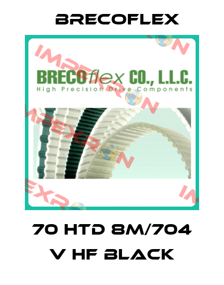 70 HTD 8M/704 V HF Black Brecoflex