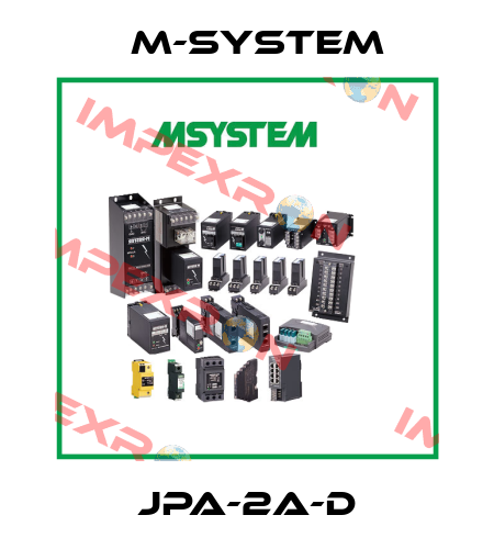JPA-2A-D M-SYSTEM