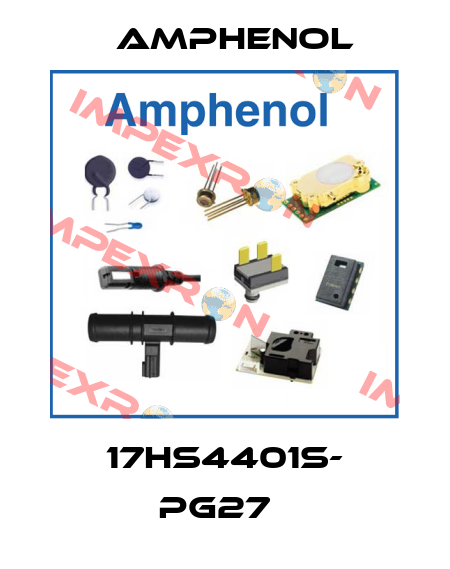 17HS4401S- PG27   Amphenol