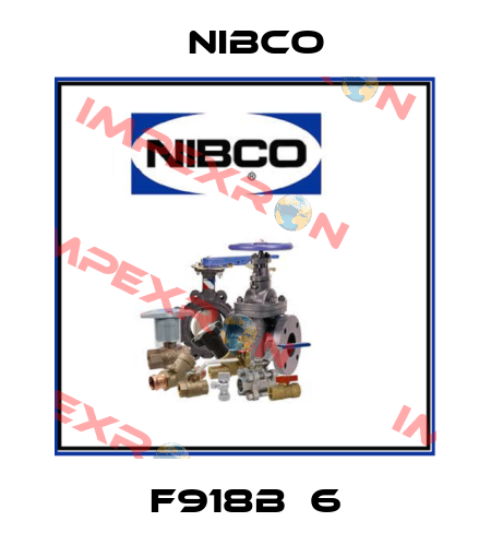 F918B  6 Nibco