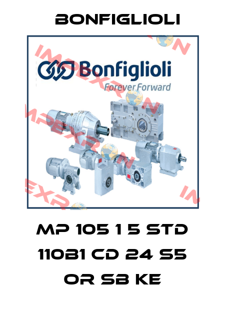 MP 105 1 5 STD 110B1 CD 24 S5 OR SB KE Bonfiglioli