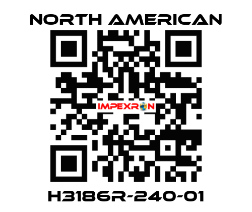 H3186R-240-01 NORTH AMERICAN