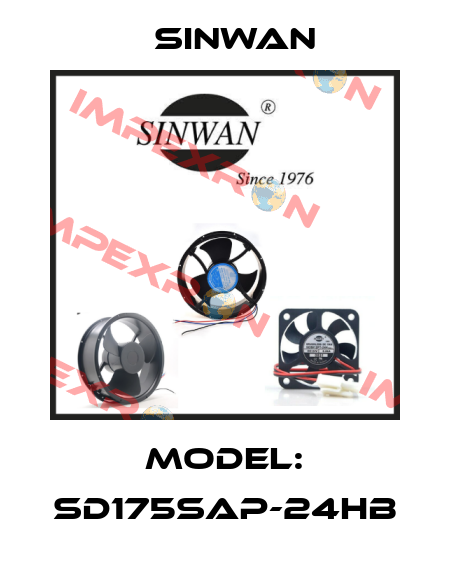 Model: SD175SAP-24HB Sinwan
