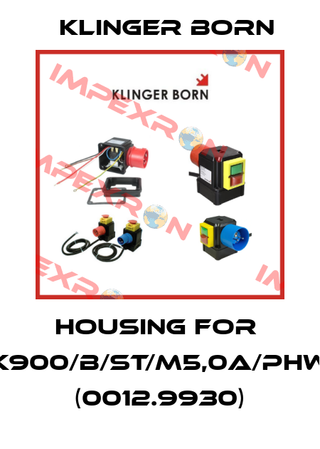 Housing for  K900/B/ST/M5,0A/PhW (0012.9930) Klinger Born
