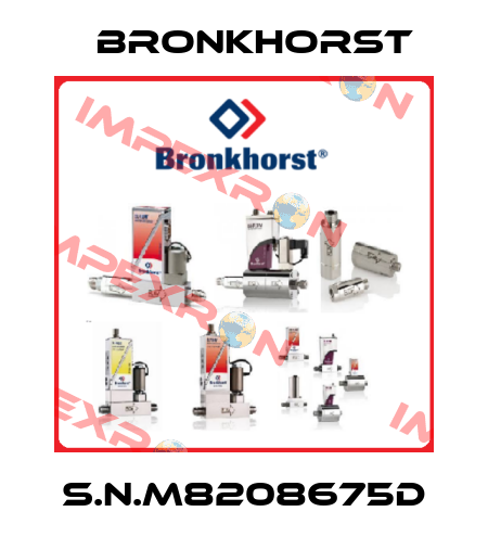 S.N.M8208675D Bronkhorst