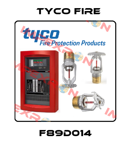 F89D014 Tyco Fire