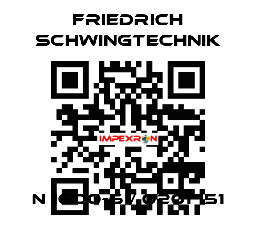 N 1600-6 / 0201 151 Friedrich Schwingtechnik