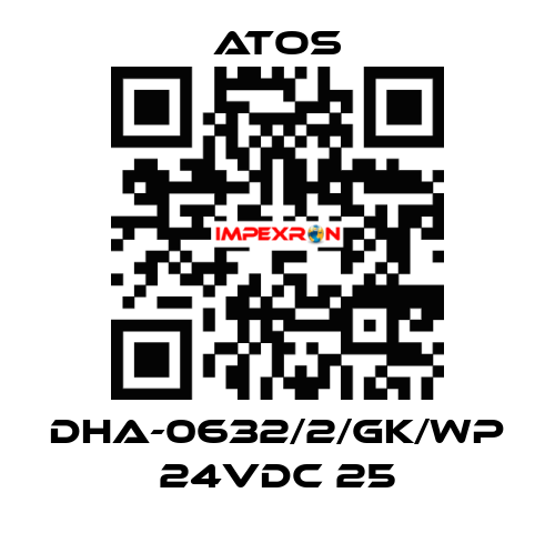 DHA-0632/2/GK/WP 24VDC 25 Atos