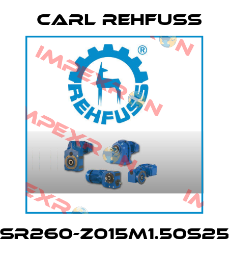 SR260-Z015M1.50S25 Carl Rehfuss