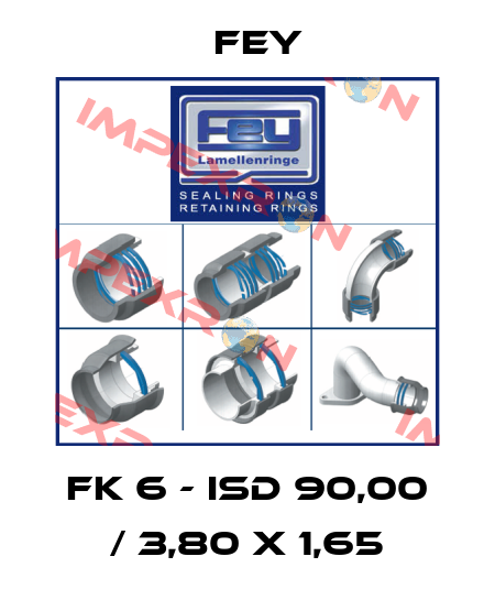 FK 6 - ISD 90,00 / 3,80 x 1,65 Fey