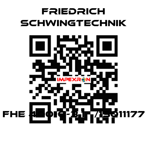 FHE 400-6-3.1   /13011177 Friedrich Schwingtechnik