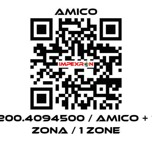 200.4094500 / AMICO + 1 ZONA / 1 ZONE AMICO