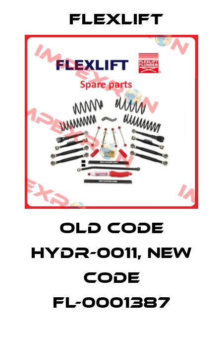 old code HYDR-0011, new code FL-0001387 Flexlift