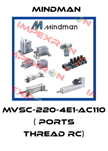 MVSC-220-4E1-AC110  ( ports thread Rc) Mindman