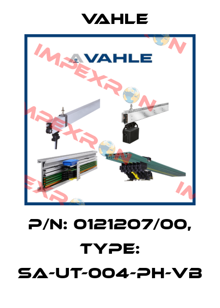 P/n: 0121207/00, Type: SA-UT-004-PH-VB Vahle